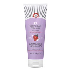 KP Body Scrub Strawberry - Gommage corps douceur immédiate AHA à la Fraise, FIRST AID BEAUTY