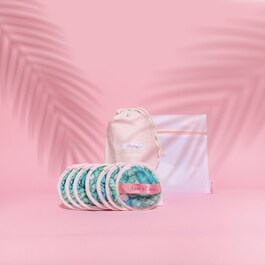 Kit 7 jours Tropical - Serviettes Démaquillantes Réutilisables