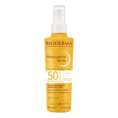 Photoderm Spray SPF50+ - Spray corps hydratant peaux sensibles, BIODERMA