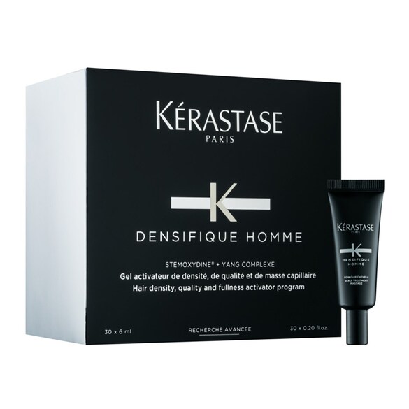 Densifique Cure Homme - Traitement du cuir chevelu pour des cheveux plus denses, KÉRASTASE