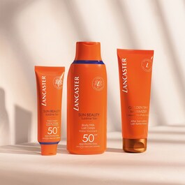 SUN BEAUTY - Crème Visage Confort Bronzage Lumineux SPF 50