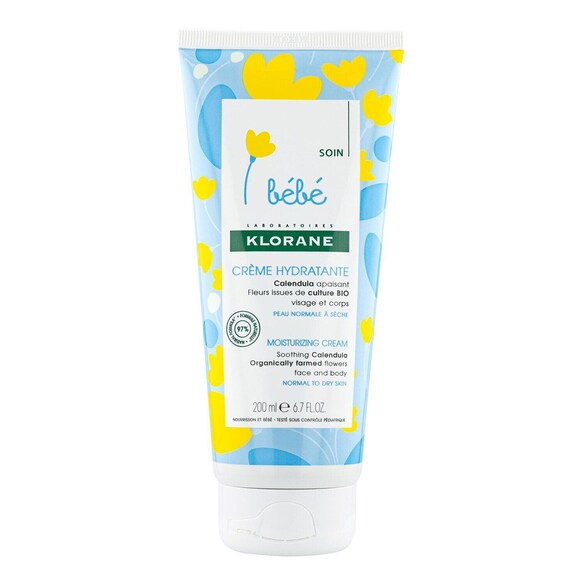 Crème hydratante - Crème au Calendula apaisant, KLORANE