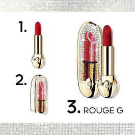 Rouge G - L'écrin bijou double miroir Édition Limitée Embrasse-moi ! 