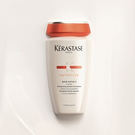 Nutritive Bain Satin 2 - Shampoing nutrition pour cheveux secs et sensibilisés