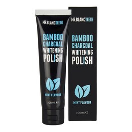 Pâte blanchissante pour les dents au charbon de bambou
