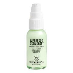Superfood Skin Drip™ - Sérum Lissant + Illuminateur enrichi en Chou Kale, YOUTH TO THE PEOPLE