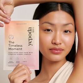 The Timeless Moment – Masque en tissu anti-âge avec des peptides