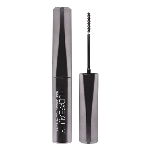 #Bombbrows Full 'N Fluffy Fiber Gel - Mascara à Sourcils aux Fibres Volumatrices, HUDA BEAUTY