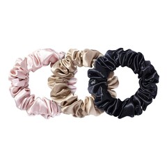 chouchous pure soie larges - 3 chouchous, SLIP