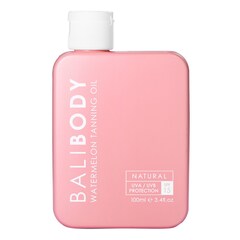 Huile de bronzage à l'huile de pastèque SPF 15, BALI BODY