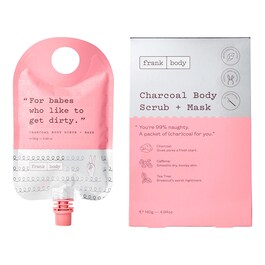 Gommage + masque corps au charbon - Soin anti-imperfections
