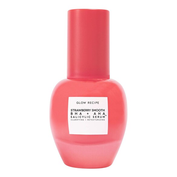 Strawberry Smooth - Sérum clarifiant à l'acide salicylique, aux AHA et BHA , GLOW RECIPE