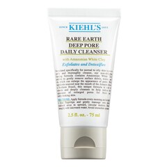 Rare Earth Deep Pore Daily Cleanser - Nettoyant visage purifiant Format voyage, KIEHL'S SINCE 1851