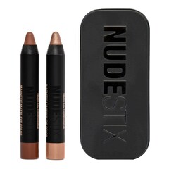 Soft Nude Eyes - Mini duo de stick crème, NUDESTIX