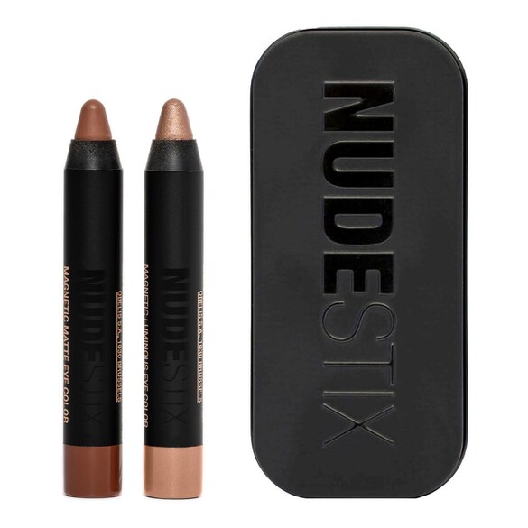 Soft Nude Eyes - Mini duo de stick crème, NUDESTIX