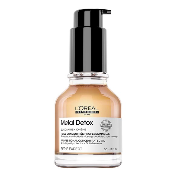 Serie Expert Metal Detox - Huile concentrée protectrice anti-dépôt Metal Detox, L'Oréal Professionnel