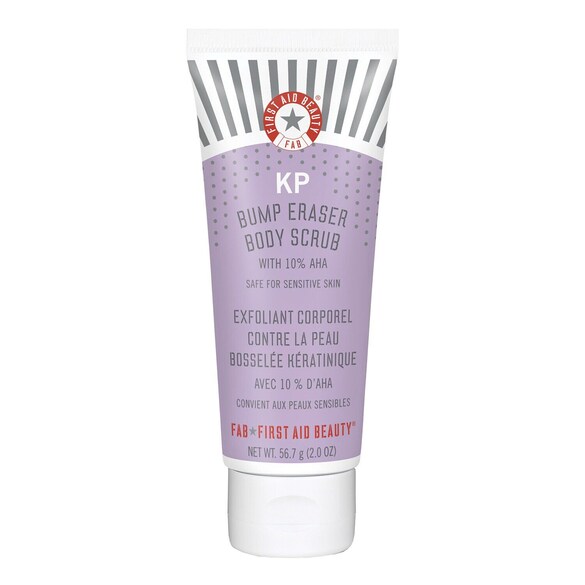 KP Bump Eraser Body Scrub with 10% AHA - Exfoliant Corporel aux AHA, FIRST AID BEAUTY