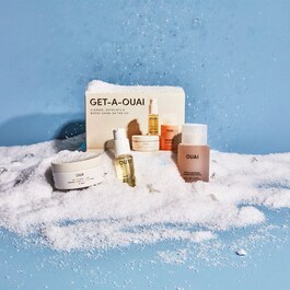 GET-A-OUAI – Coffret Cheveux Nettoyant, Exfoliant & Brillance