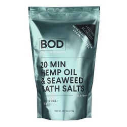 BOD 20 Min Hemp oil & Seaweed - Sels de bain à l'huile de chanvre et algues