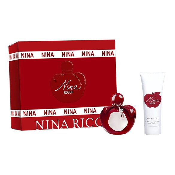 Nina Rouge - Coffret Eau de Toilette + Lotion pour le corps, NINA RICCI
