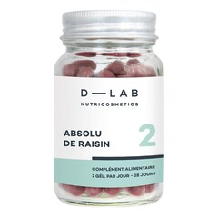 Absolu de Raisin Premières rides - Compléments alimentaires, D-LAB NUTRICOSMETICS