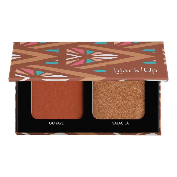 Duo Blush et Highlighter  - Palette teint, BLACK UP