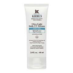 Ultra Light Daily UV Defense - Gel crème solaire visage quotidien SPF 50 PA++++, KIEHL'S SINCE 1851