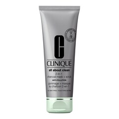 All About Clean - Gommage + Masque Au Charbon 2-en-1, CLINIQUE