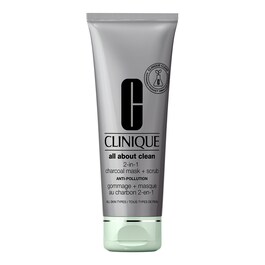 All About Clean - Gommage + Masque Au Charbon 2-en-1