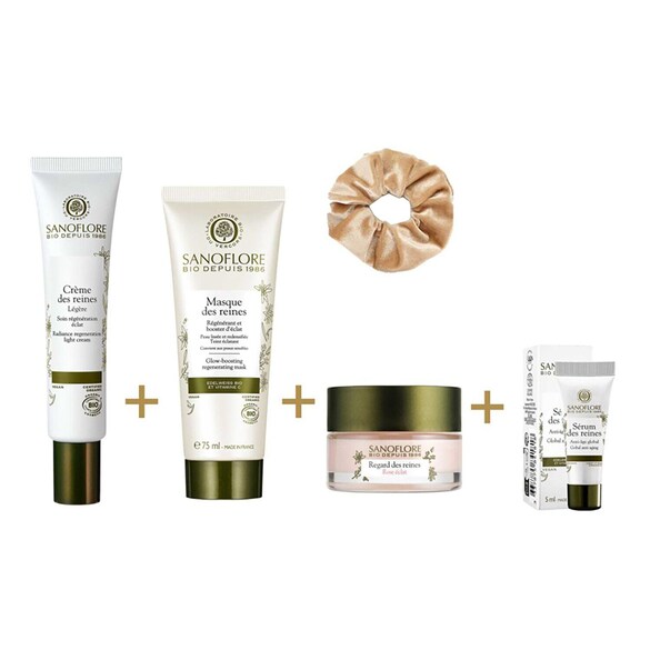 Reines - Coffret Noël Routine Anti-Age global certifiée bio, SANOFLORE