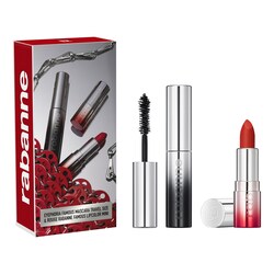 Eyephoria Famous Mascara & Rouge Rabanne Famous Lipcolor - Mini Coffret Duo