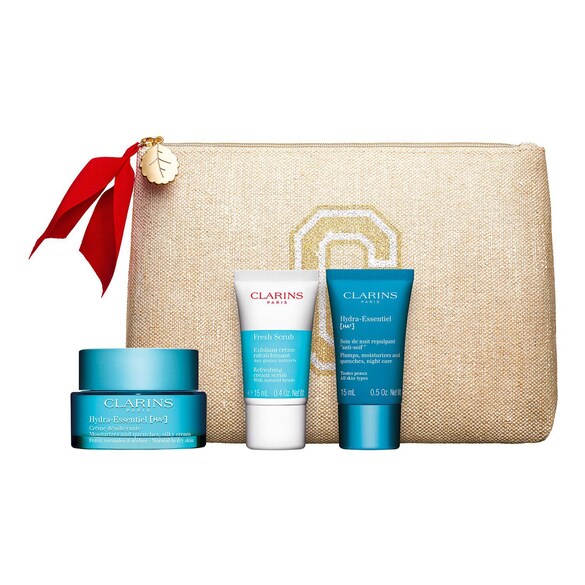 Hydra-Essentiel Jour [HA²] - Coffret Noël Soin hydratation visage, CLARINS