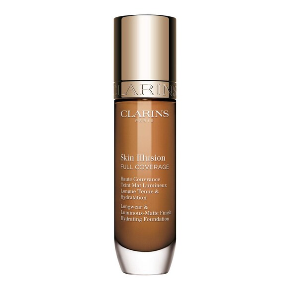 Skin Illusion Full Coverage – Fond de teint haute couvrance mat longue tenue, CLARINS