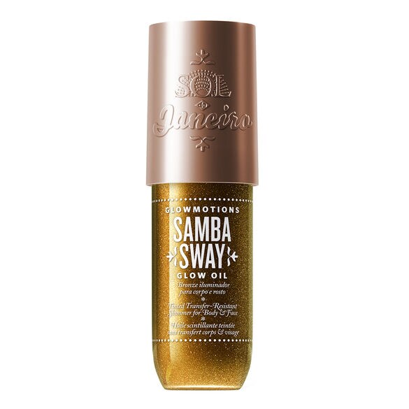Glowmotion Glow Oil Huile scintillante teintée sans transfert corps et visage de SOL DE