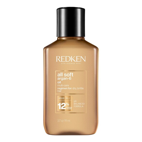 All Soft - Huile d'argan pour cheveux secs à rêches, REDKEN