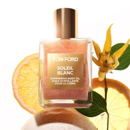 Soleil Blanc - Huile scintillante pour le corps