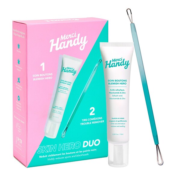 Kit Skin Hero Duo - Soin anti-imperfection, MERCI HANDY