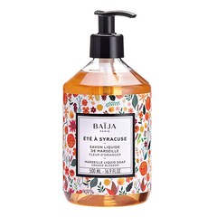 Eté à Syracuse Fleur d'oranger - Savon liquide de Marseille, BAÏJA