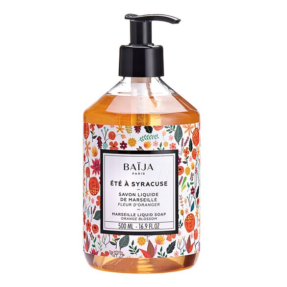 Eté à Syracuse Fleur d'oranger - Savon liquide de Marseille, BAÏJA