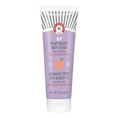 KP Body Scrub with 10% AHA, Fresh Peach -  Gommage corps aux AHA, Pêche Fraîche, FIRST AID BEAUTY