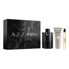 Wanted - Coffret Eaux de Parfum Intense + Shampooing Cheveux & Corps, AZZARO