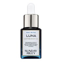 Luna - Huile de nuit au rétinol - Format voyage, SUNDAY RILEY