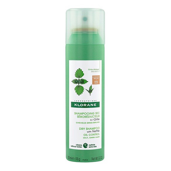 Capillaire - Shampoing Sec Séboréducteur A l’Ortie Cheveux Gras, KLORANE