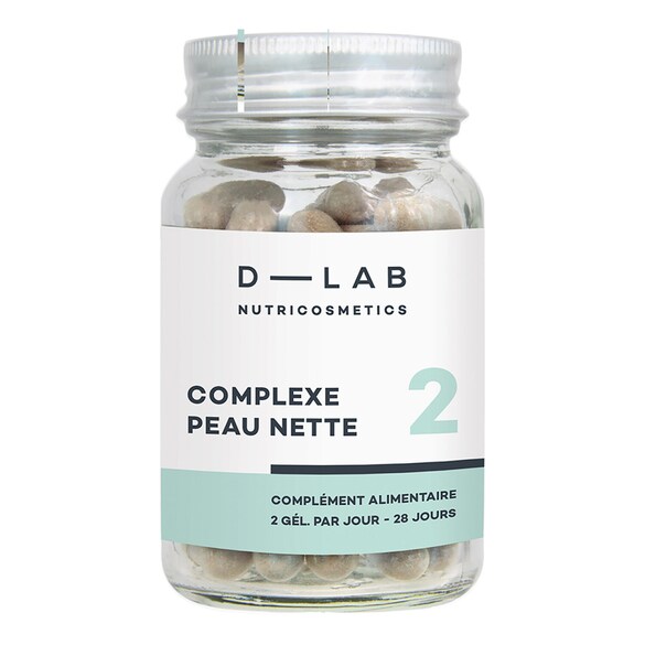 Complexe Peau Nette - Complément alimentaire, D-LAB NUTRICOSMETICS
