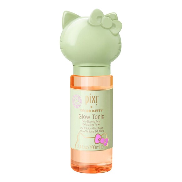 Pixi + Hello Kitty Glow Tonic - Lotion tonique exfoliante, PIXI