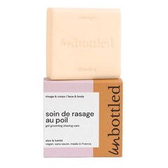 Soin de rasage au poil - Soin visage solide à l'aloe vera et karité, UNBOTTLED