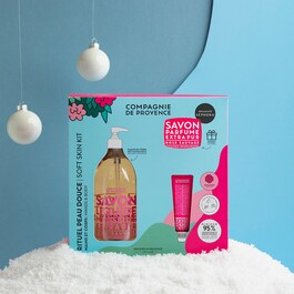 Rituel peau douce - Coffret soin mains et corps Rose Sauvage