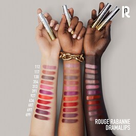 Rouge Rabanne Dramalips Glassy - Rouge à lèvres ultra-pigmenté