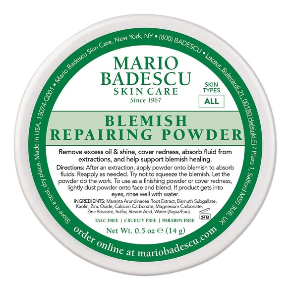 BLEMISH REPAIRING POWDER - Poudre réparatrice de boutons, MARIO BADESCU
