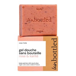 Gel Douche Sans Bouteille - Rose & Karité